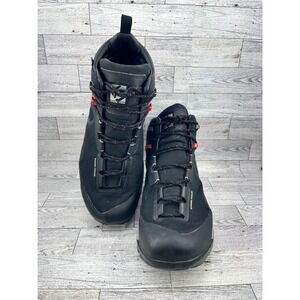 Five Ten Camp Four Mid GTX Hiking Boots Men Size 13 Black Red Gore-Tex 5224